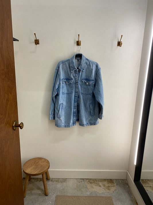 Divided jean jacket size S